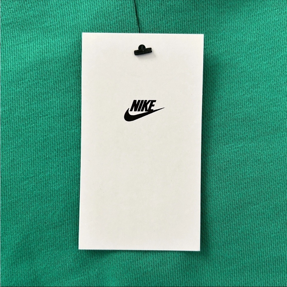 NIKE Vibrant Green Cropped Hoodie - Picture 7 of 9